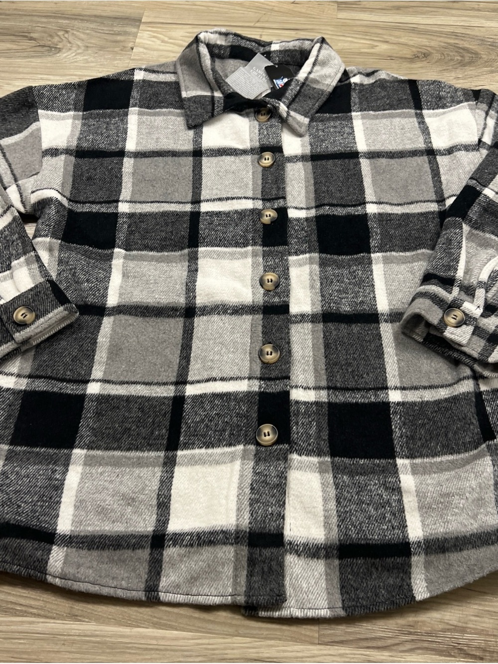 Gameday Couture Pittsburgh Steelers Long Sleeve Flannel Shirt Button Up Women XL